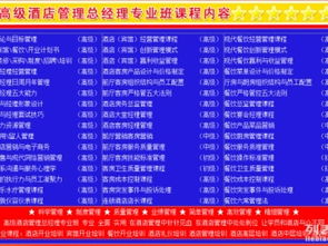 七星標準，卓越啟航 梧州餐飲酒店管理精英培訓課程免費試學開啟